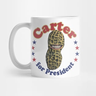 Carter for President Peanut Political Campaign Mug